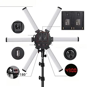 6 Arm Ring Light Efua Trendy 6 Arm Ring Light